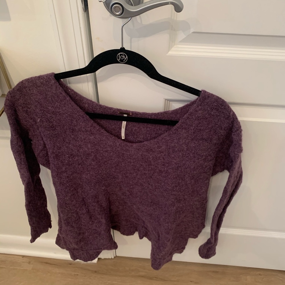 Free people light sweater
